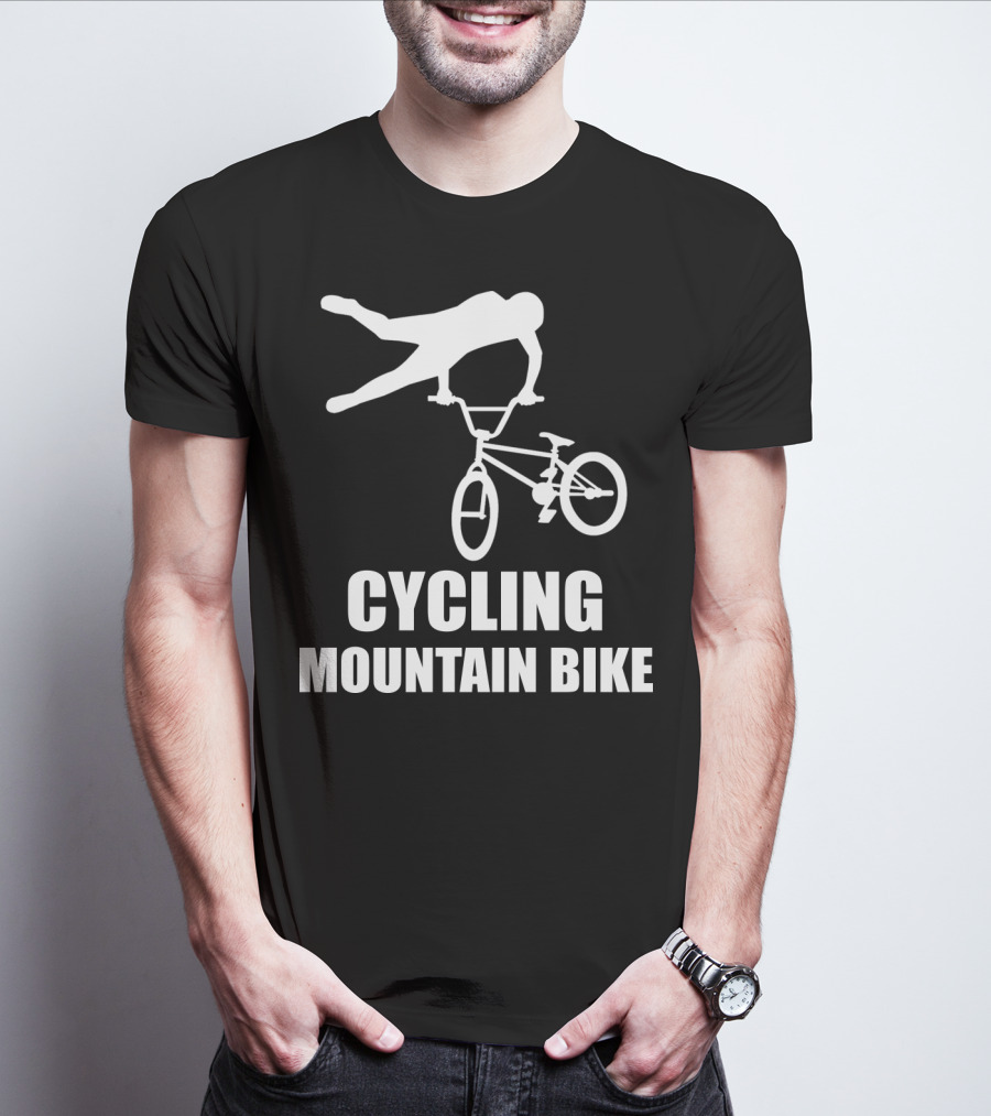 Cycling Mountain Bike Stunt T-Shirt