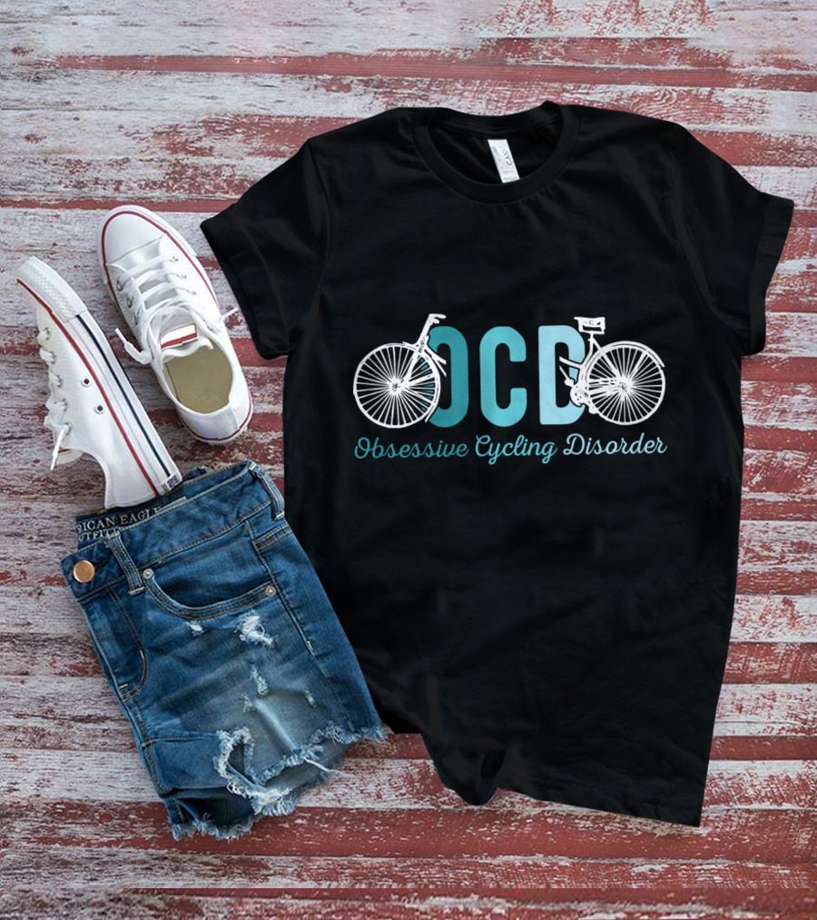 Obsessive Cycling Disorder OCD T-Shirt