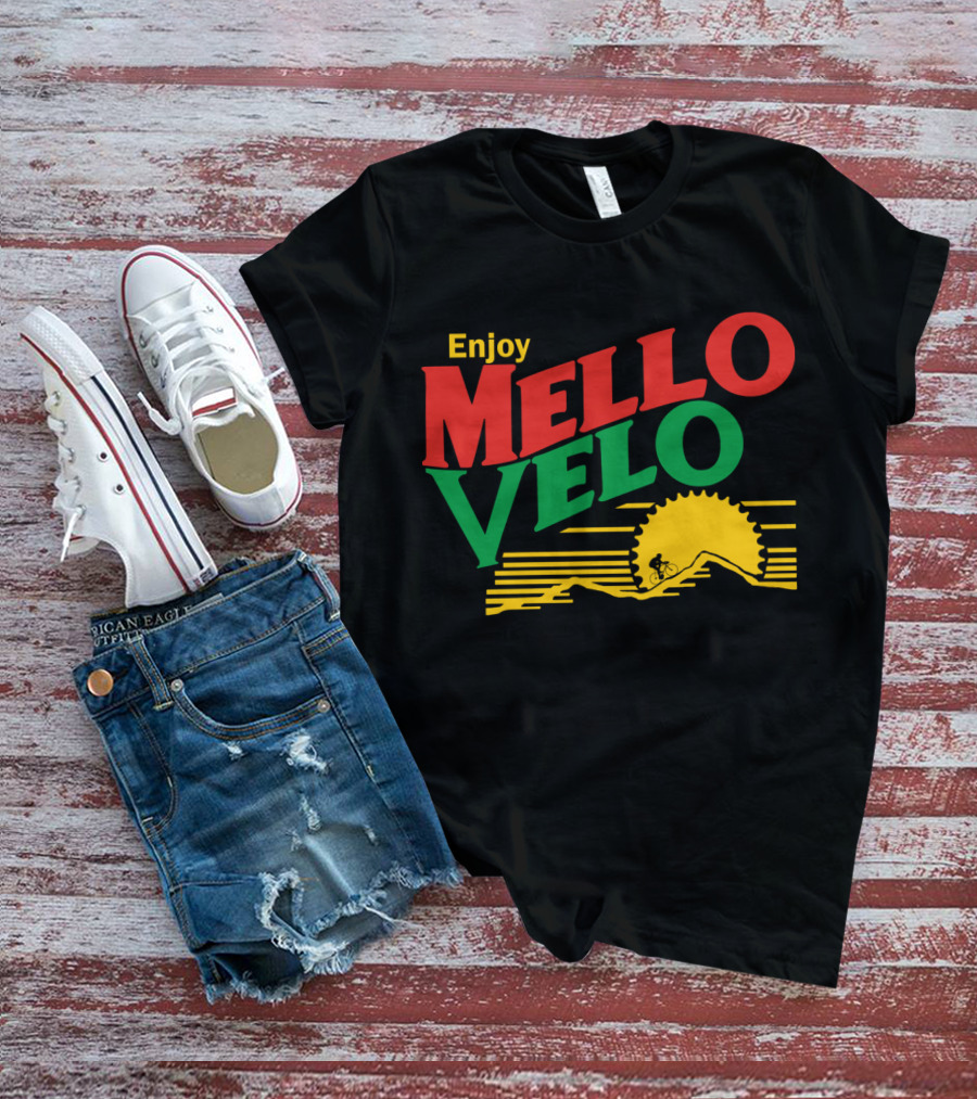 Enjoy Mello Velo Bicycle Adventure T-Shirt