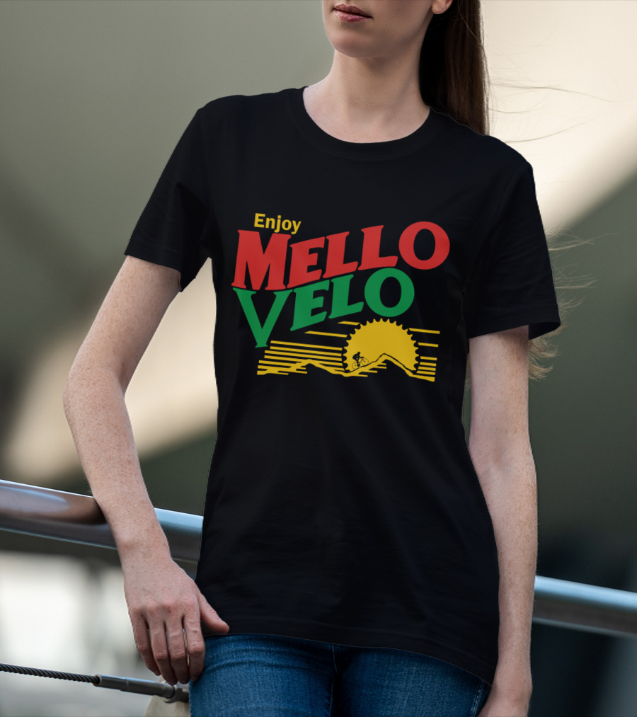 Enjoy Mello Velo Bicycle Adventure T-Shirt