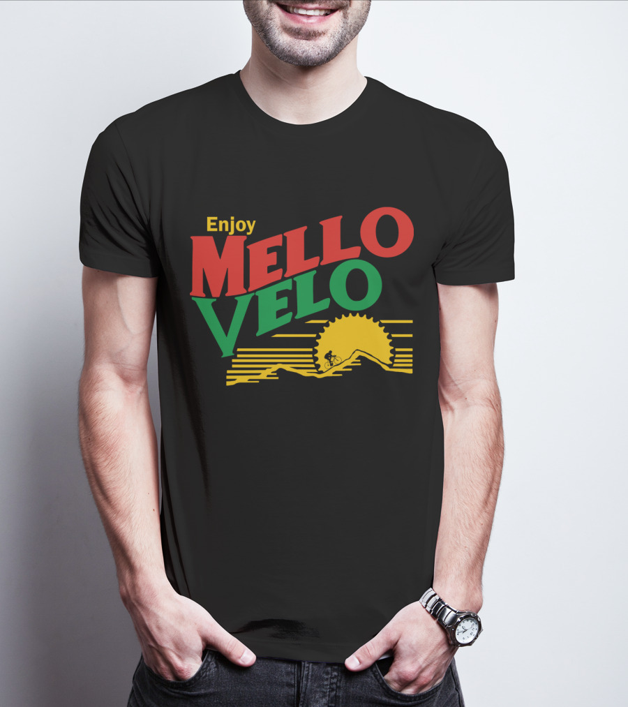 Enjoy Mello Velo Bicycle Adventure T-Shirt