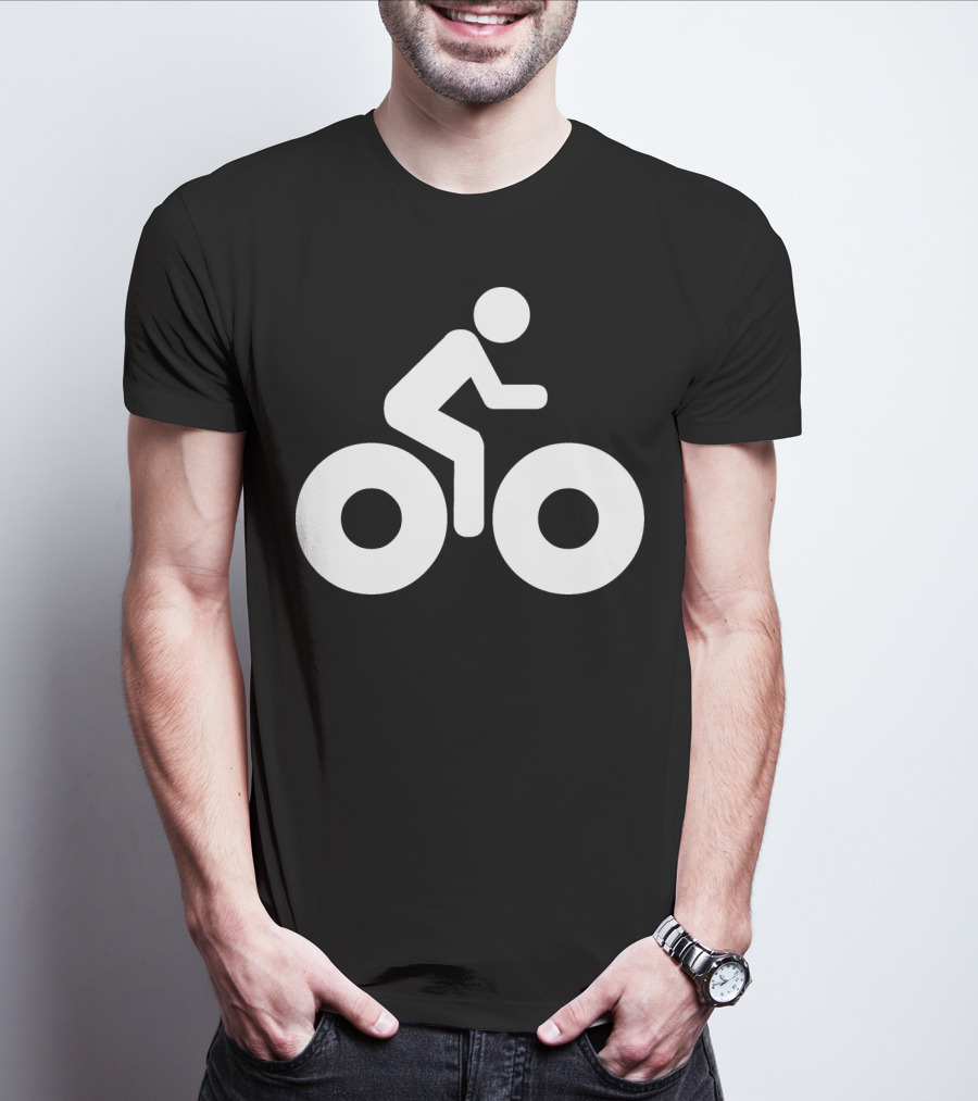 Fat Bike Iconic Cyclist T-Shirt