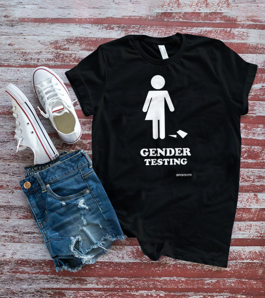 Gender Testing White Mokokoma T-Shirt