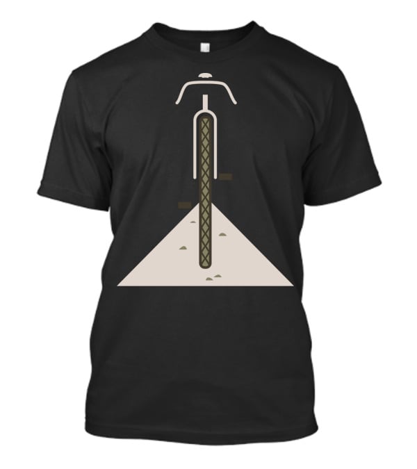 Gravel Grinder Bicycle Path Adventure T-Shirt