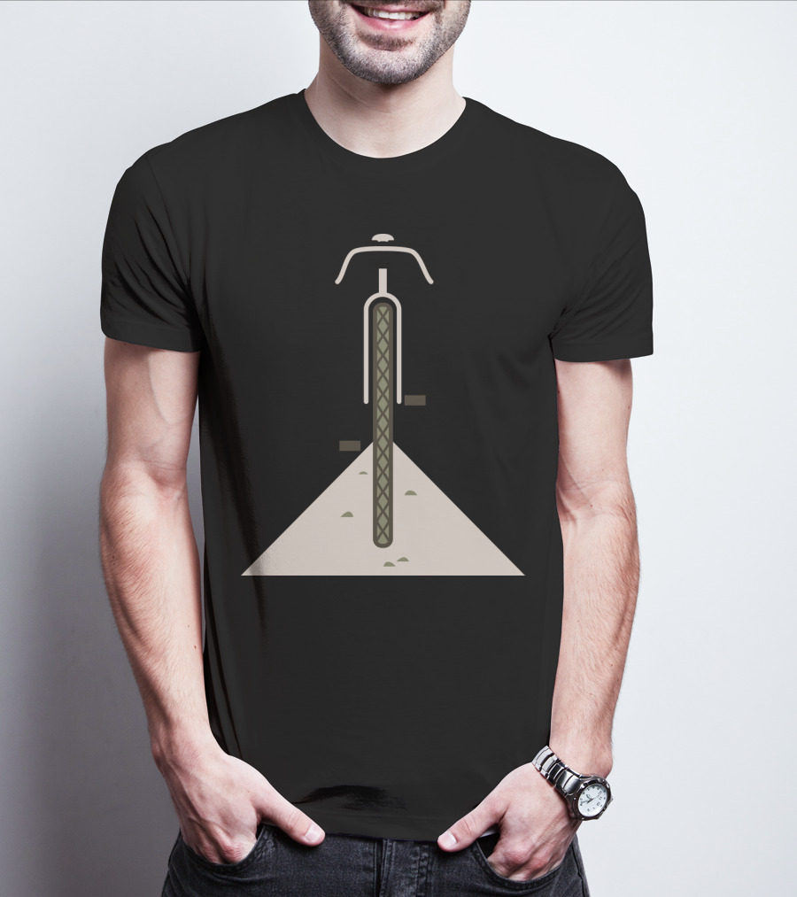 Gravel Grinder Bicycle Path Adventure T-Shirt