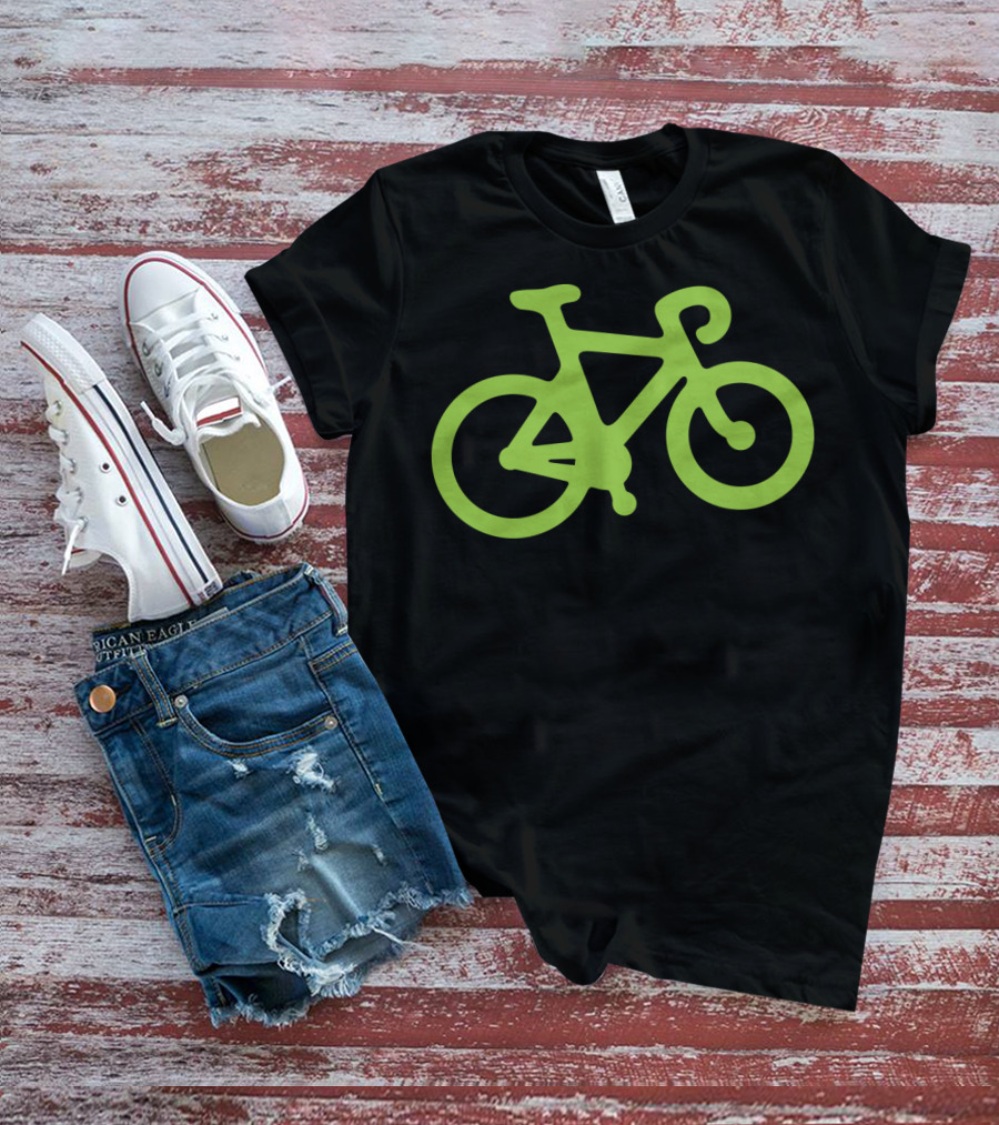 Green Bicycle T-Shirt