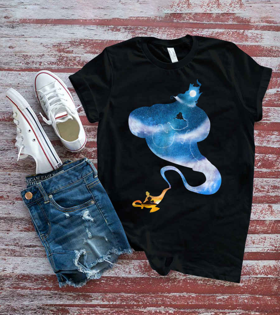 Greater Than All The Magic Lamp Sky Journey T-Shirt