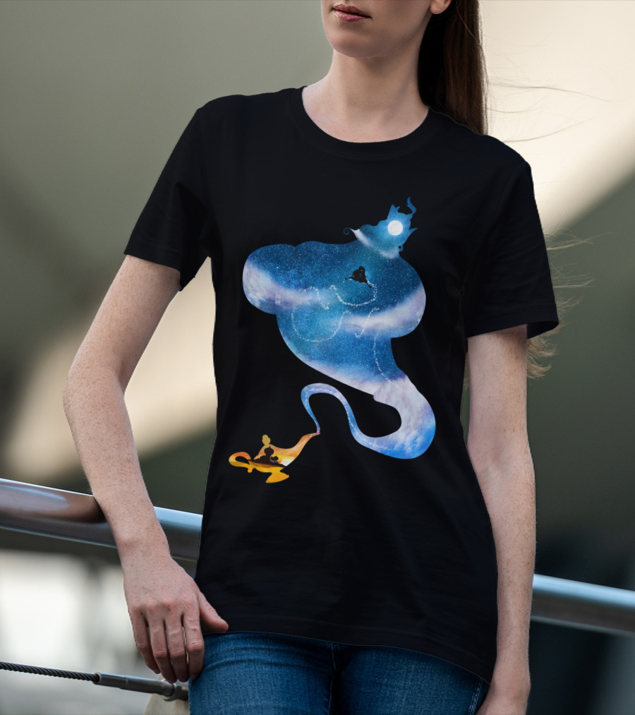 Greater Than All The Magic Lamp Sky Journey T-Shirt