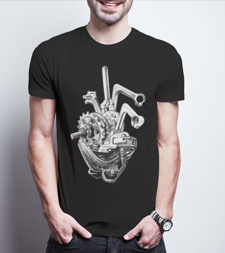HeartampSoul Bike Mechanic T-Shirt