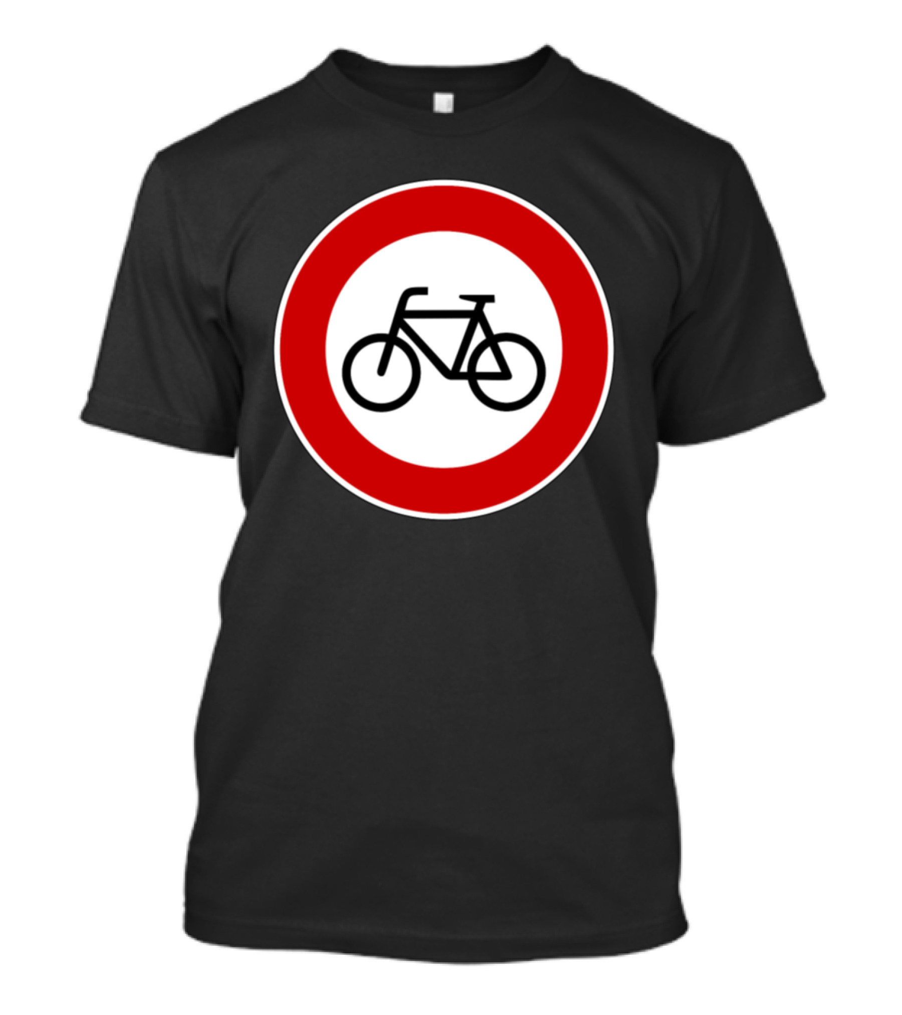 No Cyclists No Bicycles Prohibited T-Shirt