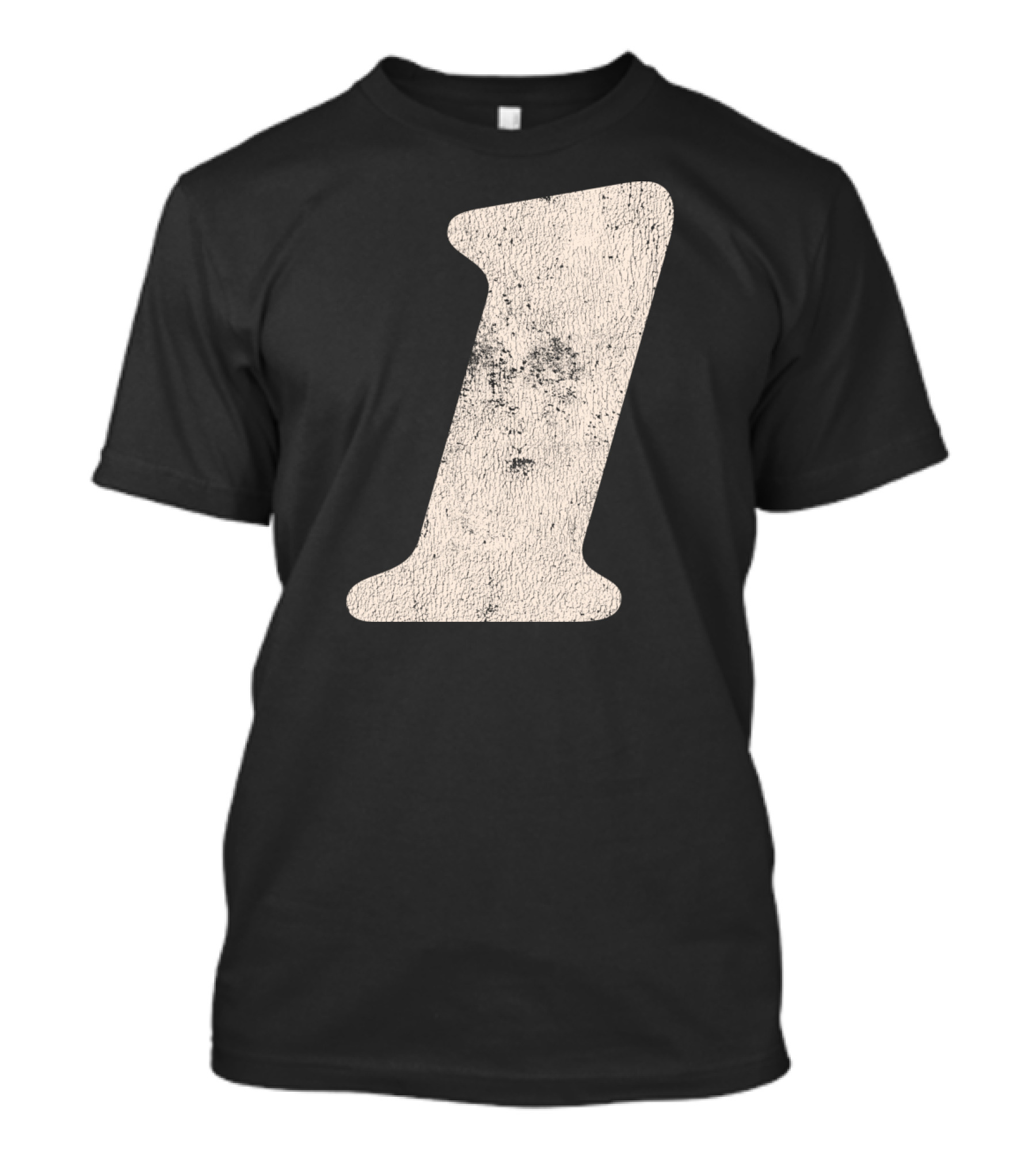 Number One Textured T-Shirt