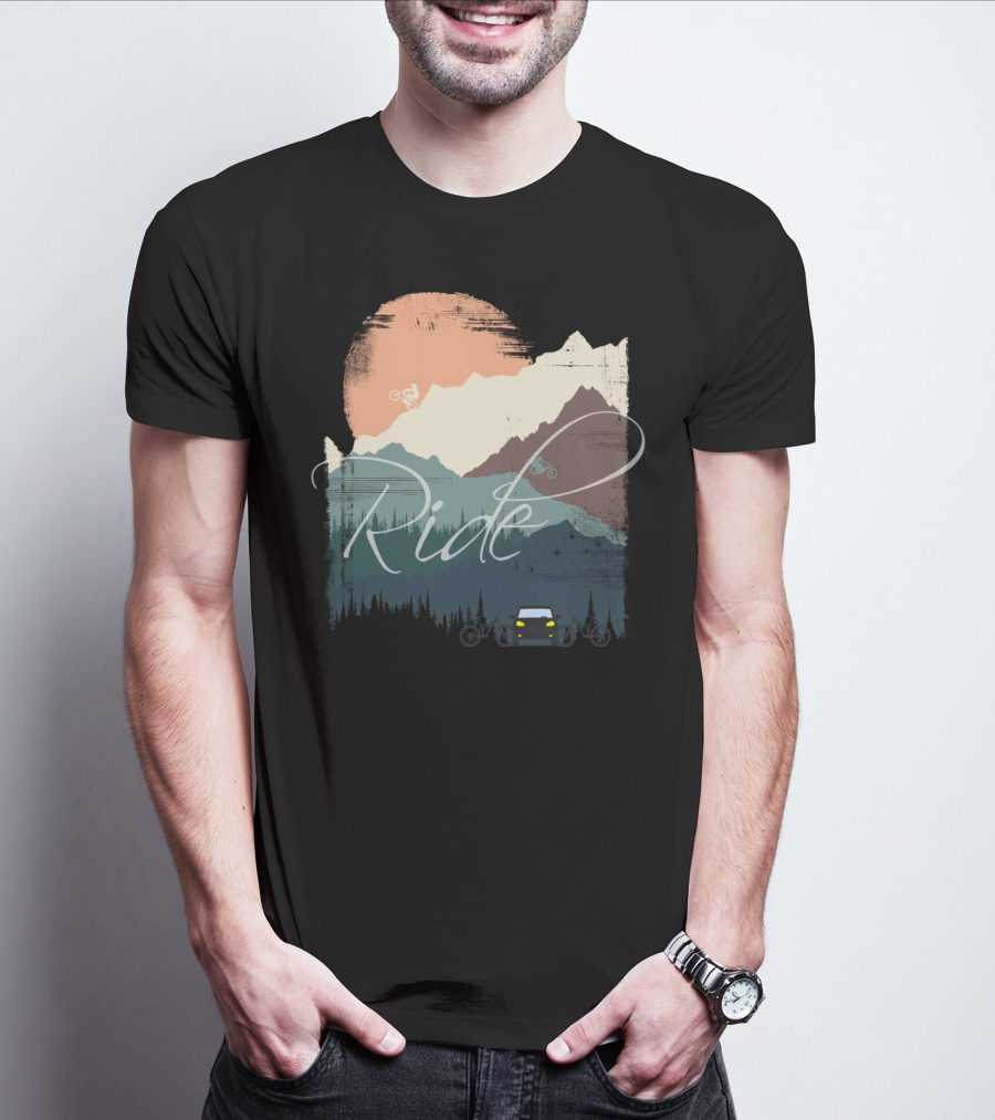 Ride The Mountain Adventure T-Shirt