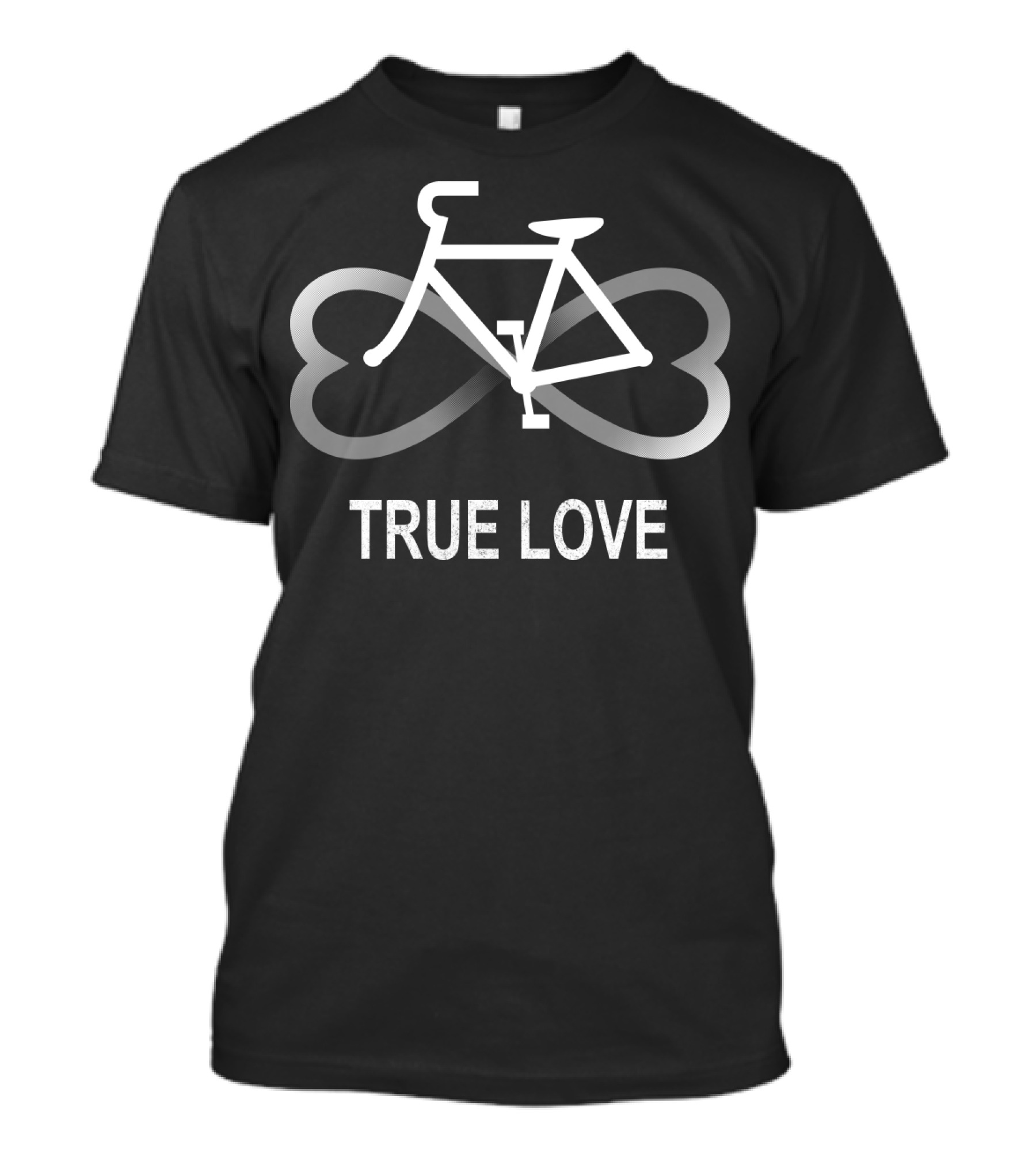 True Love Bike Infinity Hearts T-Shirt