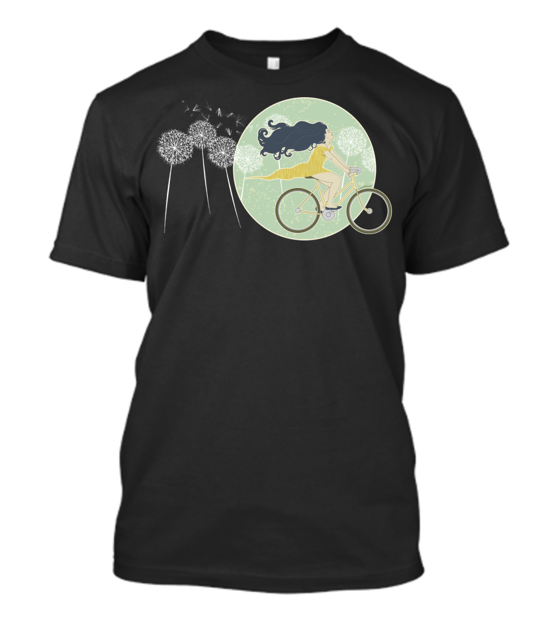 Ventura Highway Cycling Dandelion Dreamscape T-Shirt