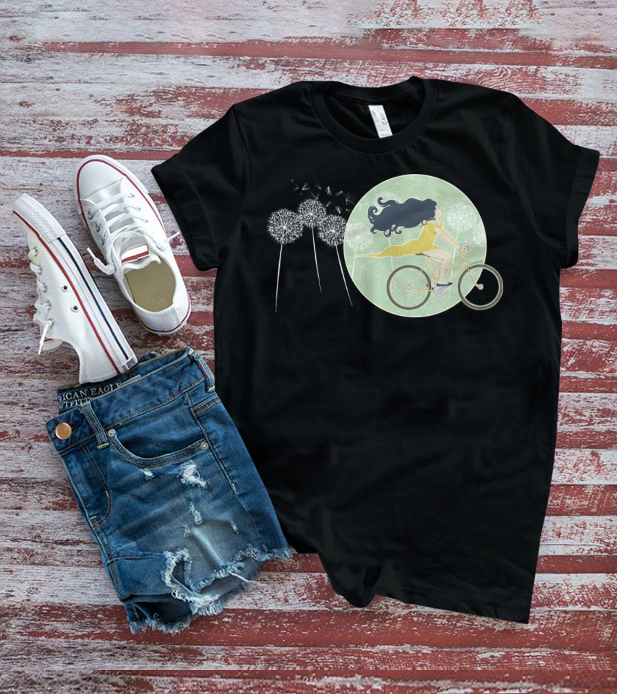 Ventura Highway Cycling Dandelion Dreamscape T-Shirt