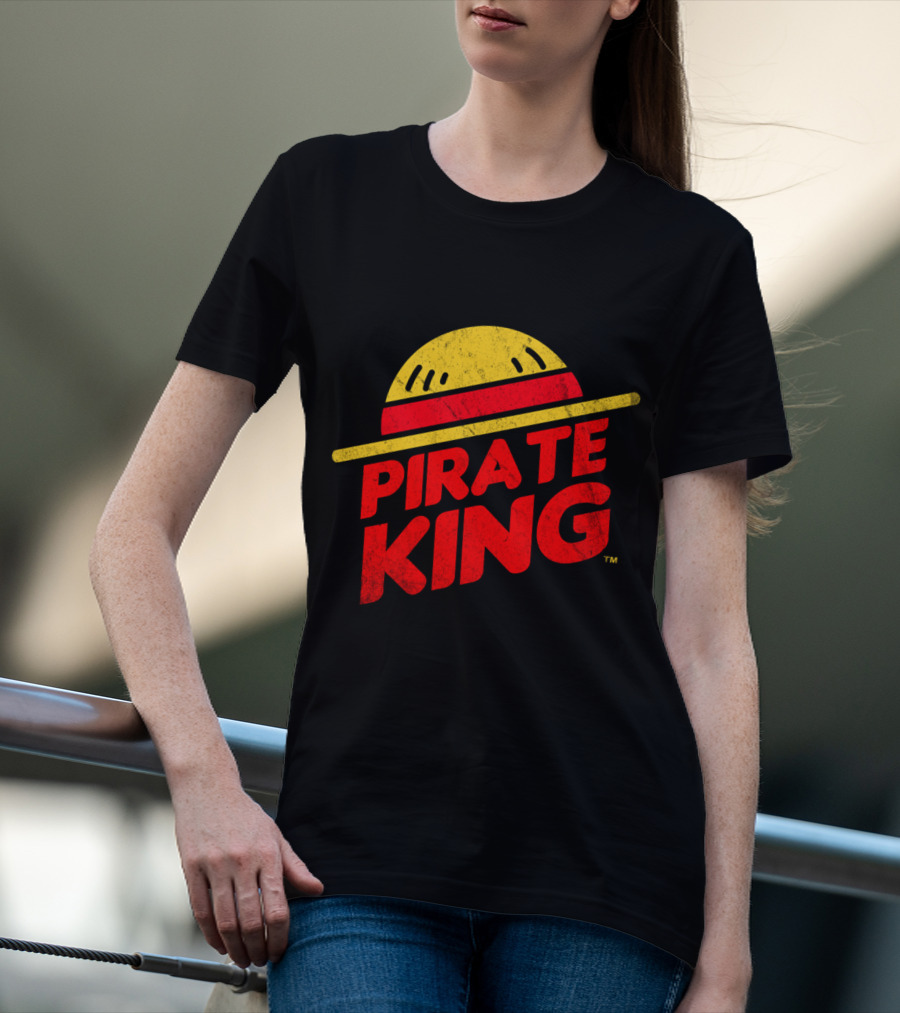 PIRATE KING Straw Hat Anime T-Shirt