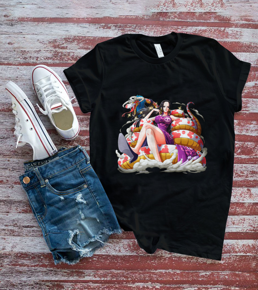 Boa Hancock Snake Empress One Piece Character T-Shirt