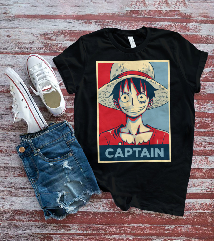Luffy Captain Straw Hat T-Shirt