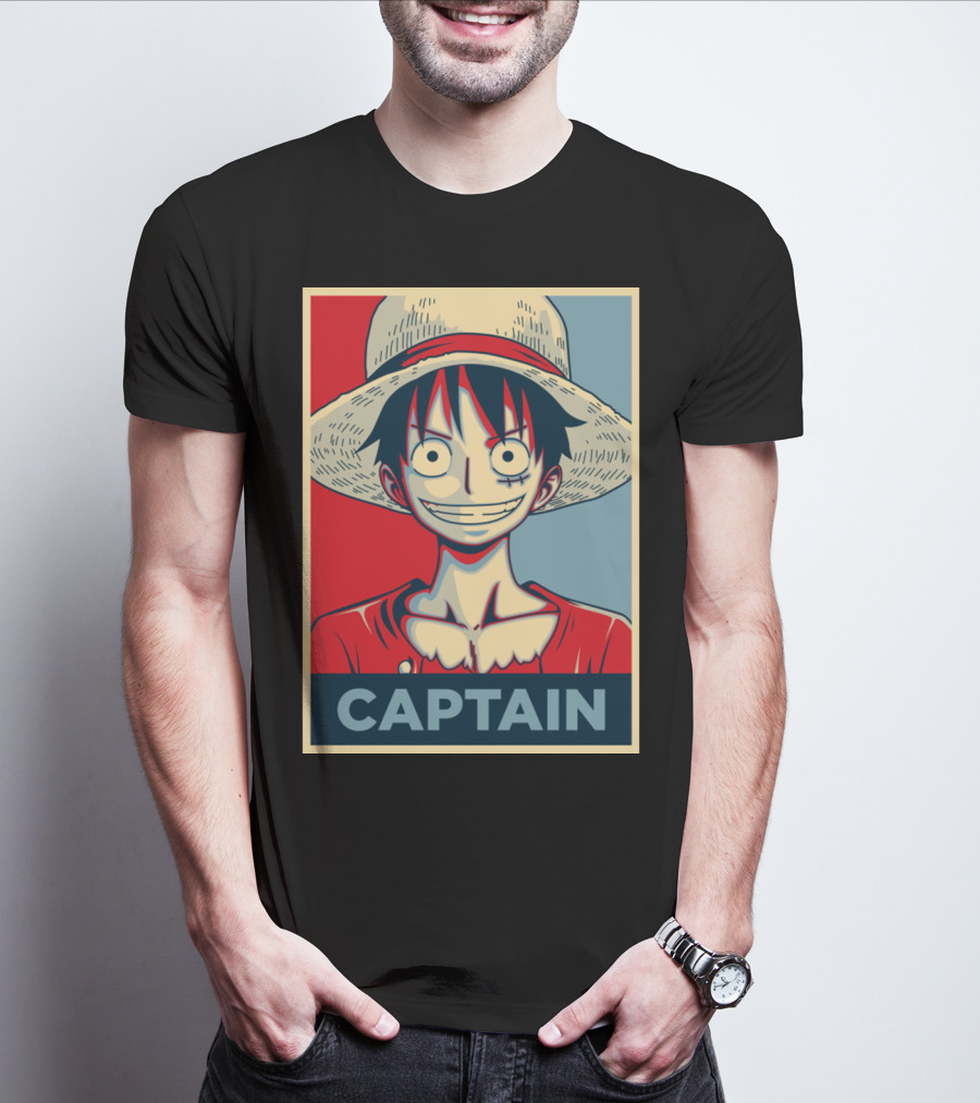Luffy Captain Straw Hat T-Shirt