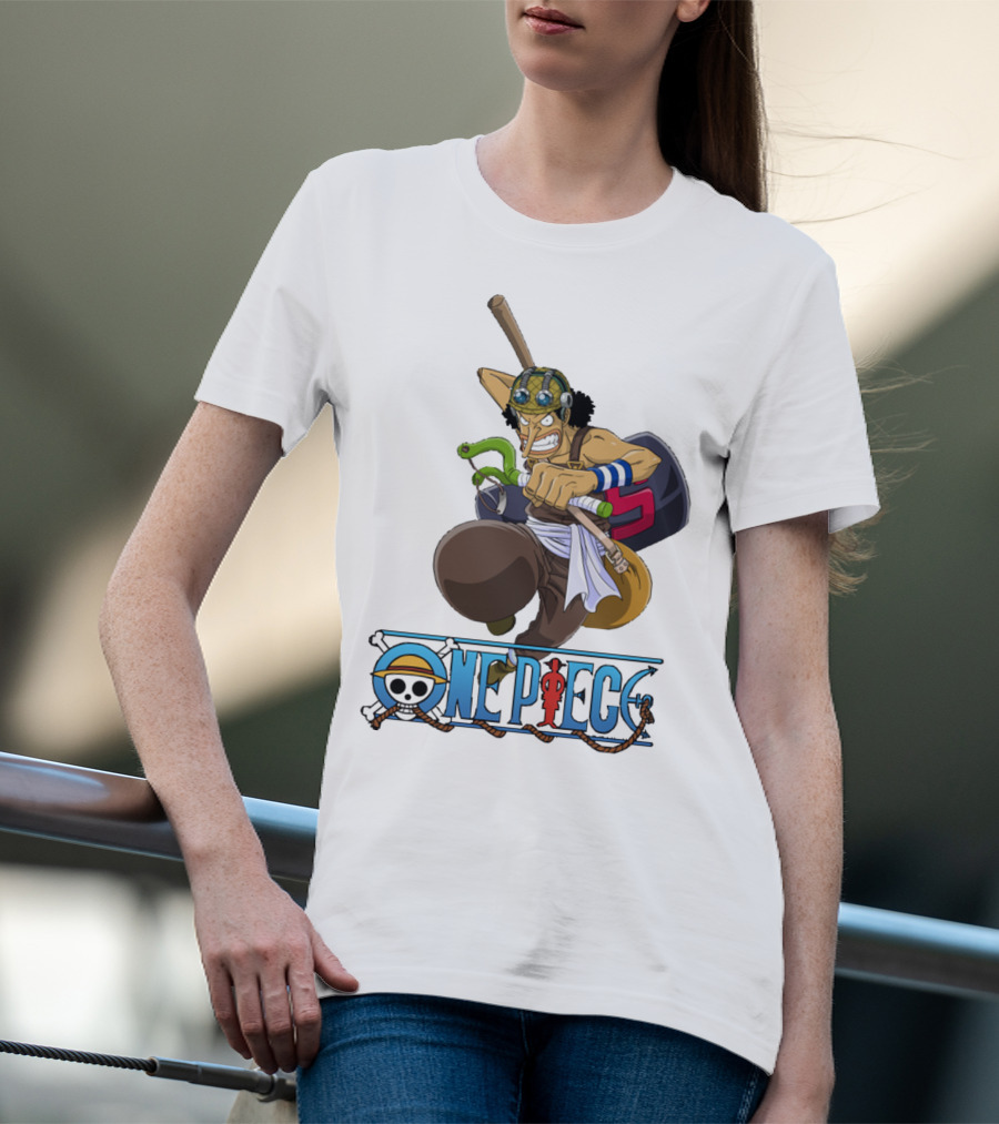 One Piece Usopp Straw Hat Pirate Character T-Shirt