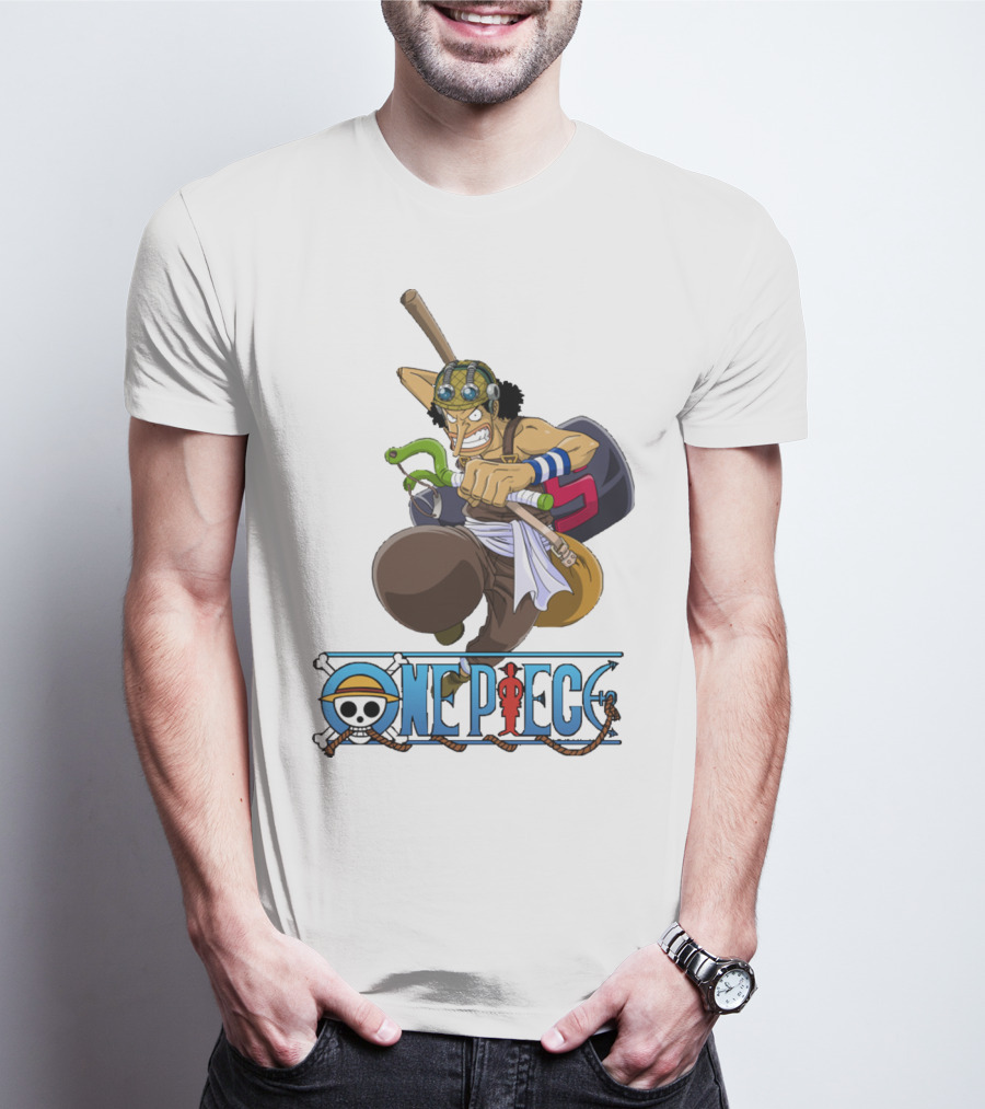 One Piece Usopp Straw Hat Pirate Character T-Shirt