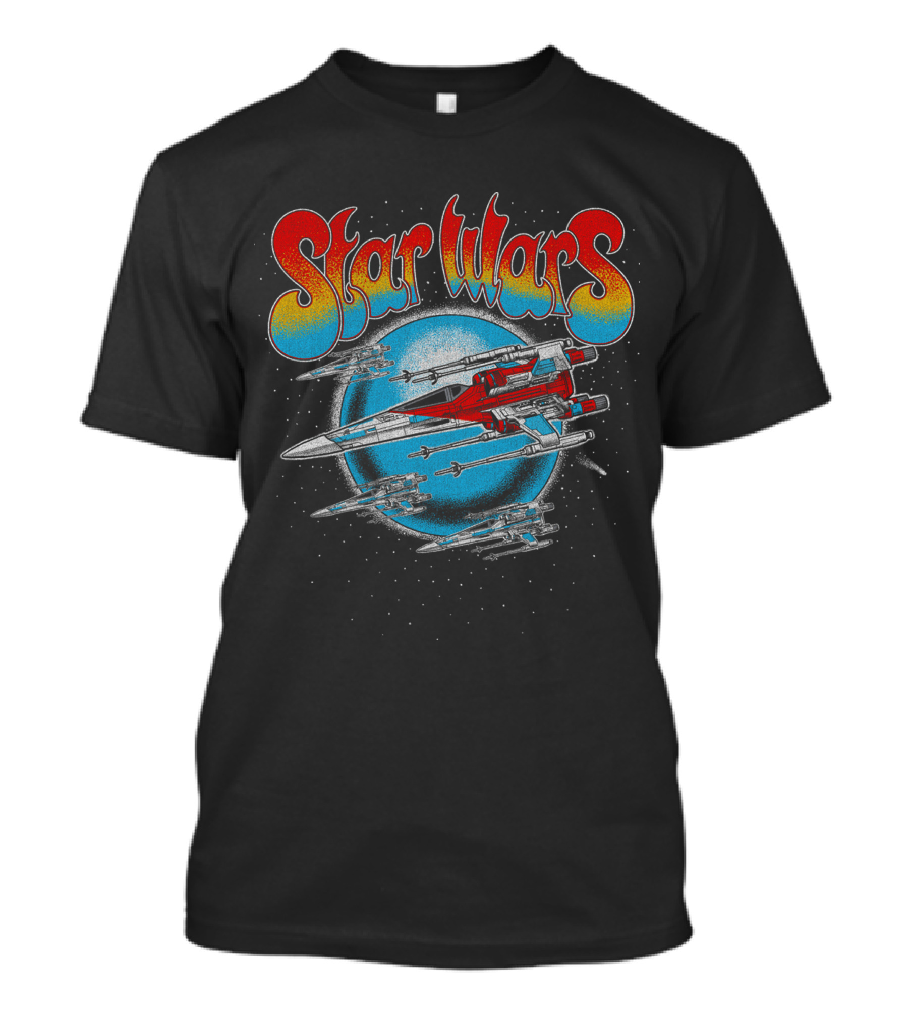 Star Wars Retro X Wing Spaceship Vintage Look T-Shirt