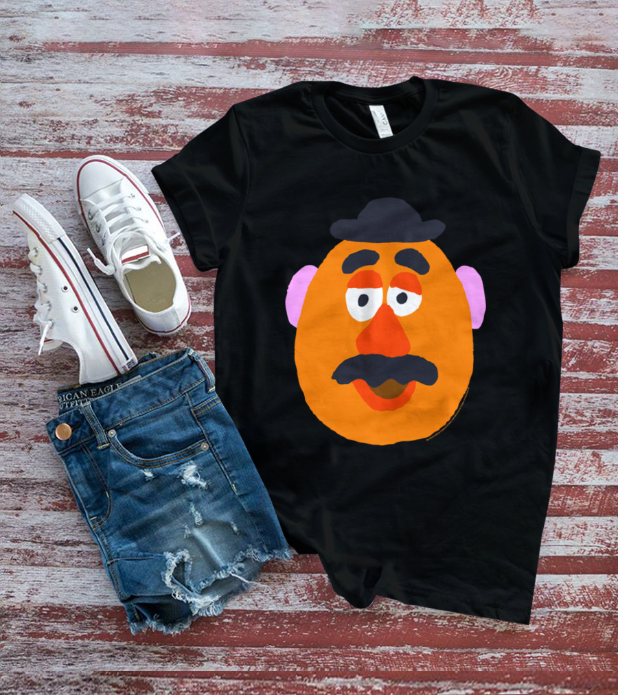 Mr. Potato Head Big Face Mustache Hat T-Shirt
