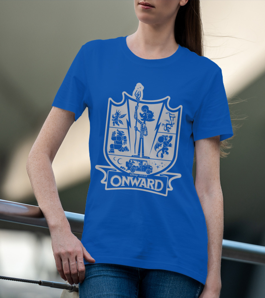 Disney Pixar Onward Magical Adventure Crest T-Shirt