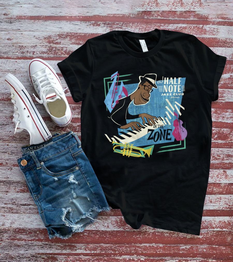 The Half Note Jazz Club Presents In The Zone Pixar Soul Joe Disney T-Shirt
