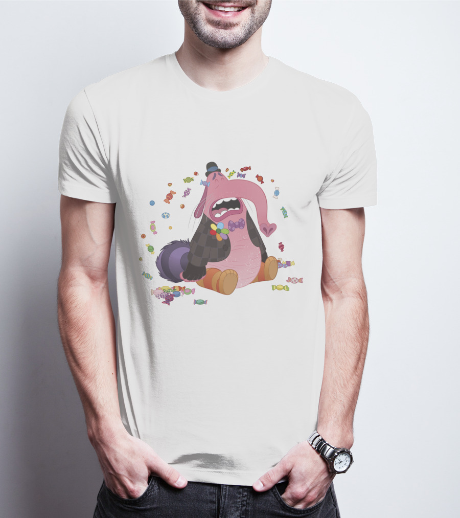 Bing Bong Candy Tears Inside Out Pixar Character Image T-Shirt