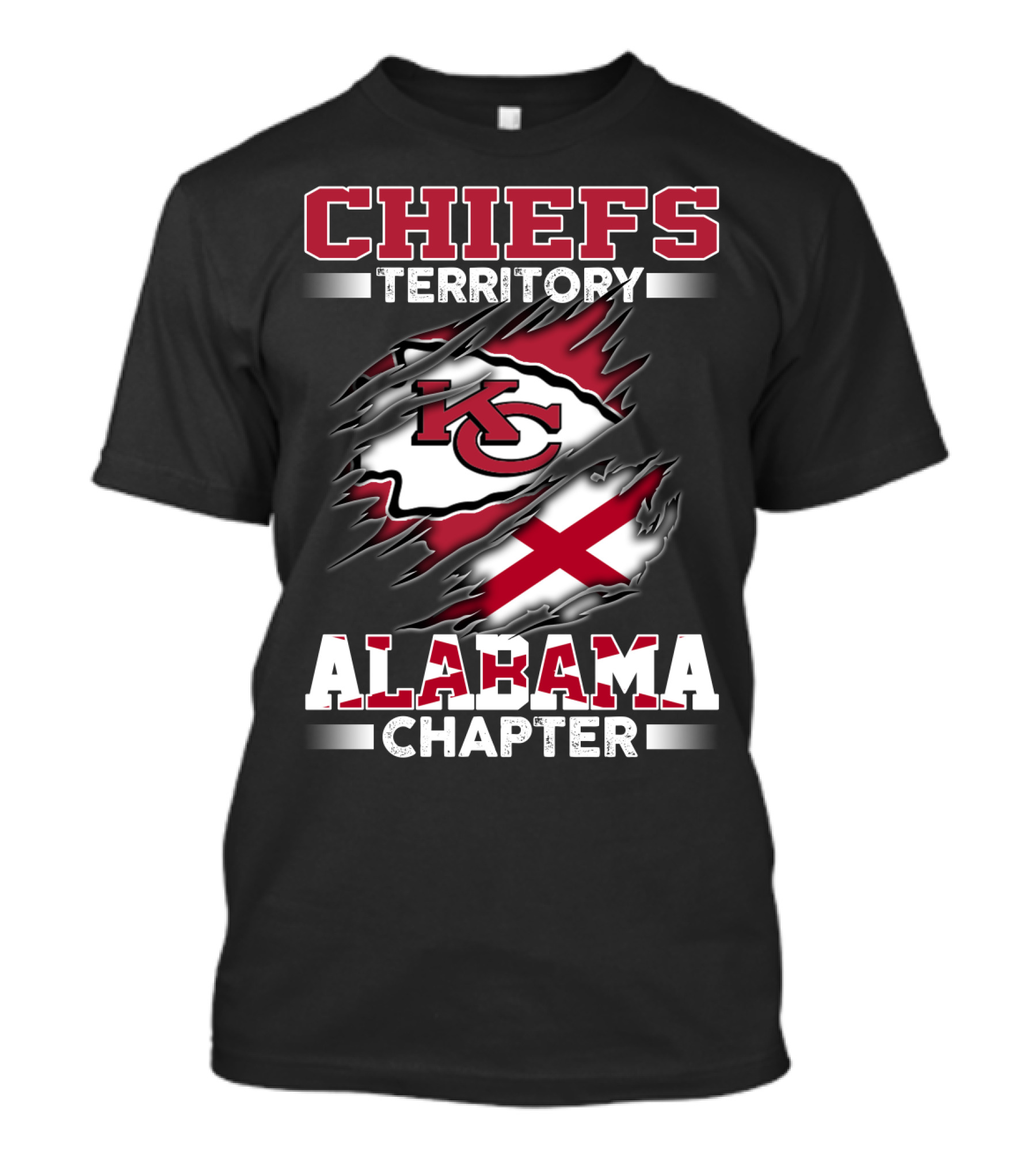 Chiefs Territory Alabama Chapter T-Shirt