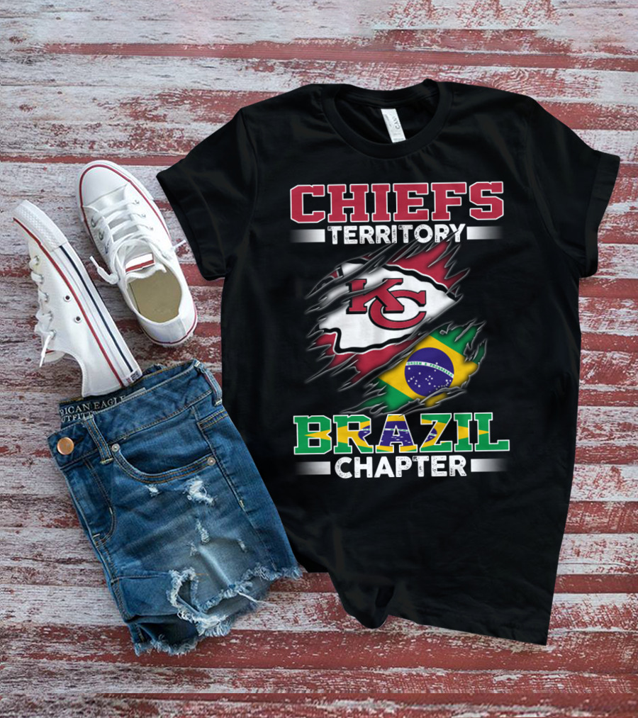 CHIEFS TERRITORY KC BRAZIL CHAPTER T-Shirt