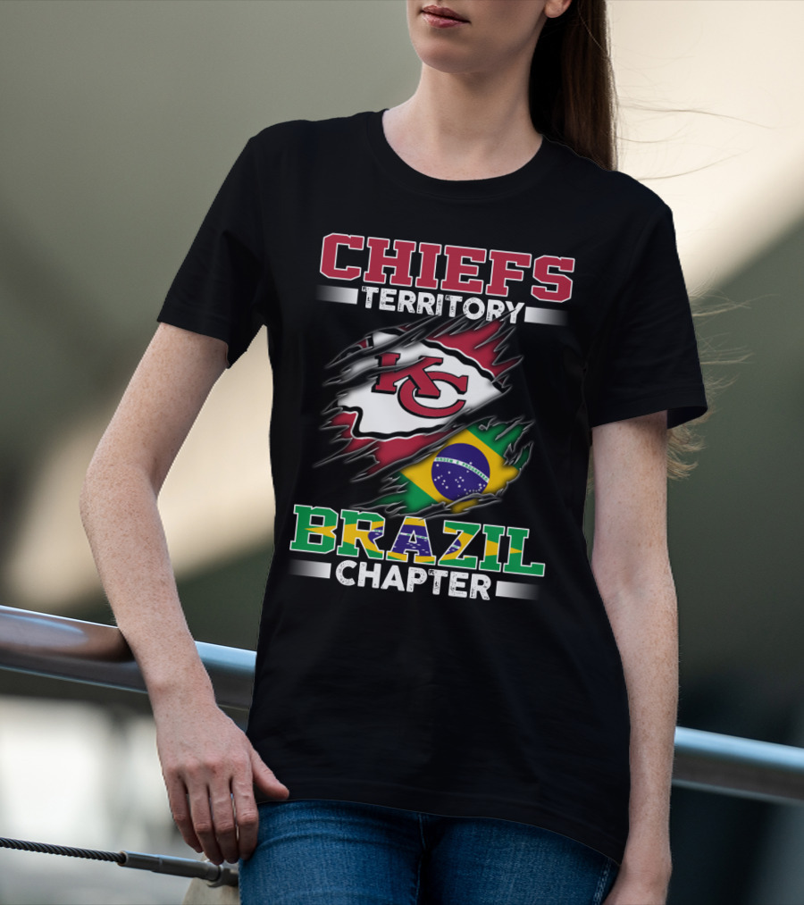 CHIEFS TERRITORY KC BRAZIL CHAPTER T-Shirt