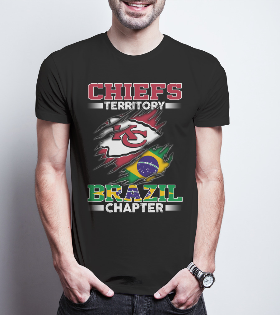 CHIEFS TERRITORY KC BRAZIL CHAPTER T-Shirt