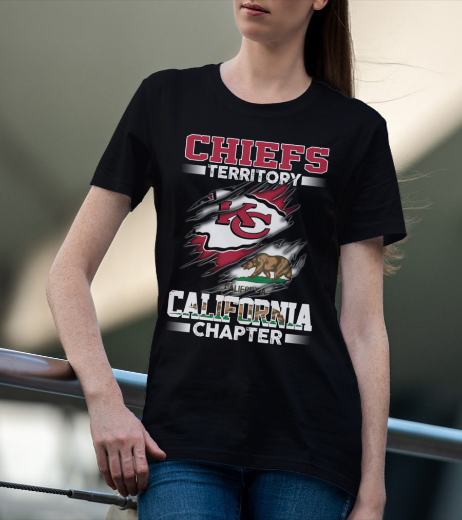 CHIEFS TERRITORY CALIFORNIA CHAPTER KC California Bear T-Shirt
