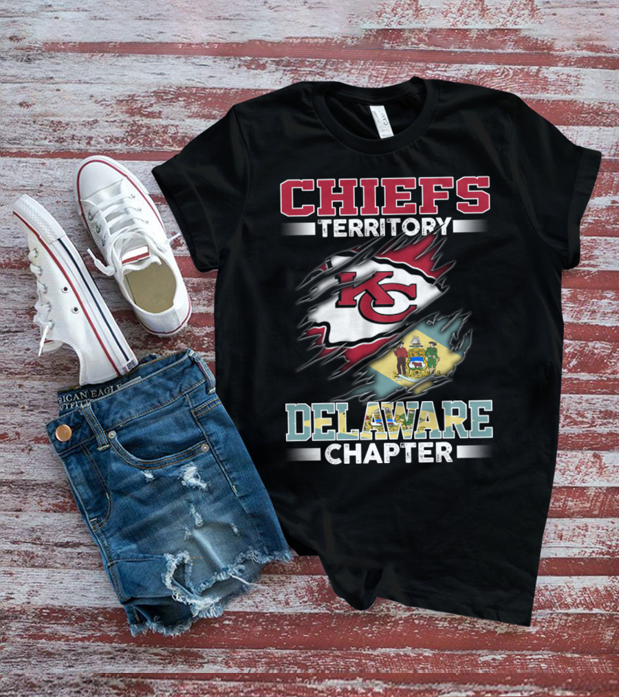 CHIEFS TERRITORY DE DELAWARE CHAPTER KC T-Shirt