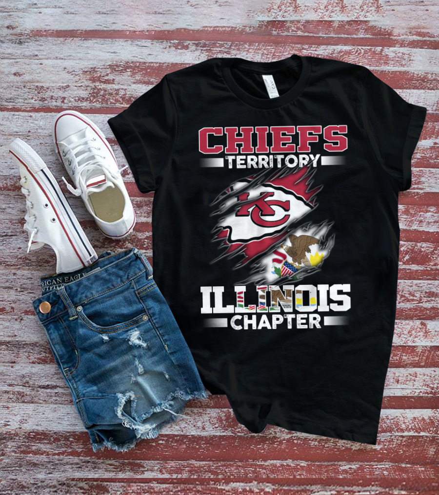 CHIEFS TERRITORY KC ILLINOIS CHAPTER T-Shirt