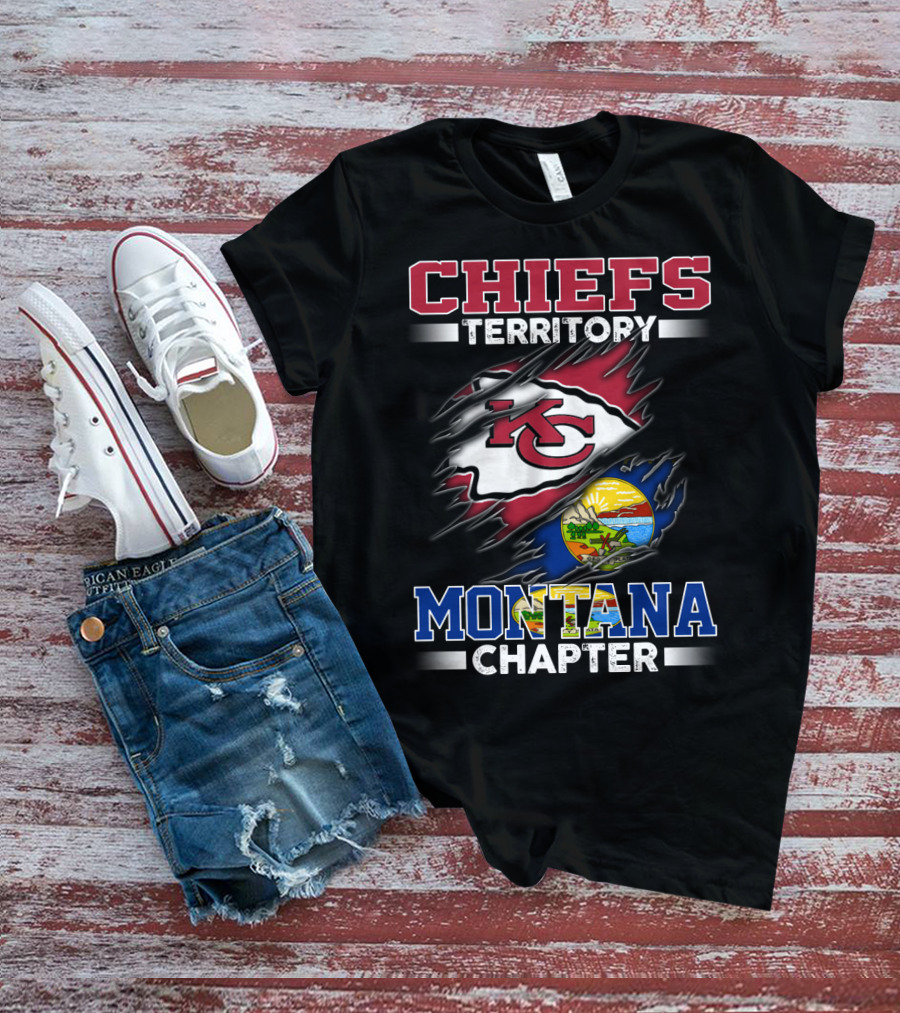 CHIEFS Territory Montana Chapter Kansas City T-Shirt