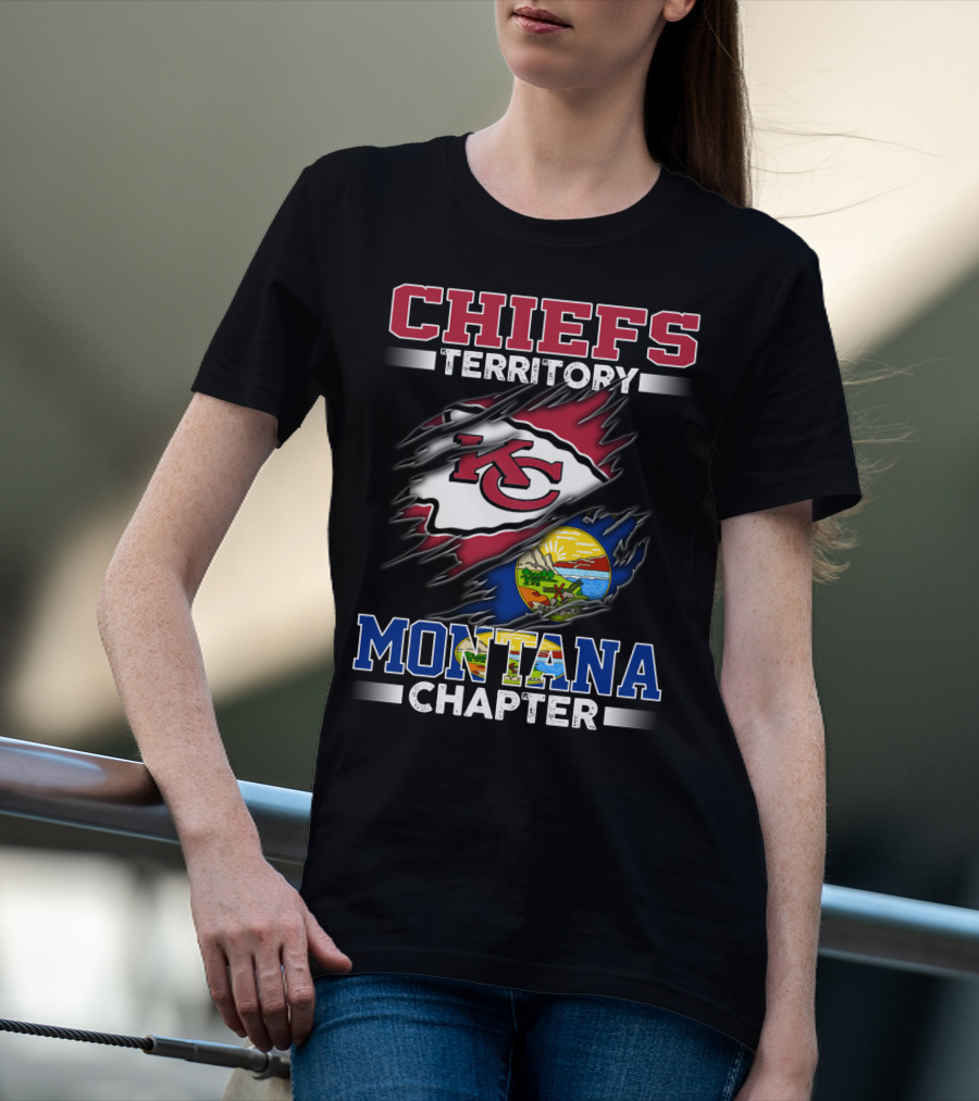 CHIEFS Territory Montana Chapter Kansas City T-Shirt