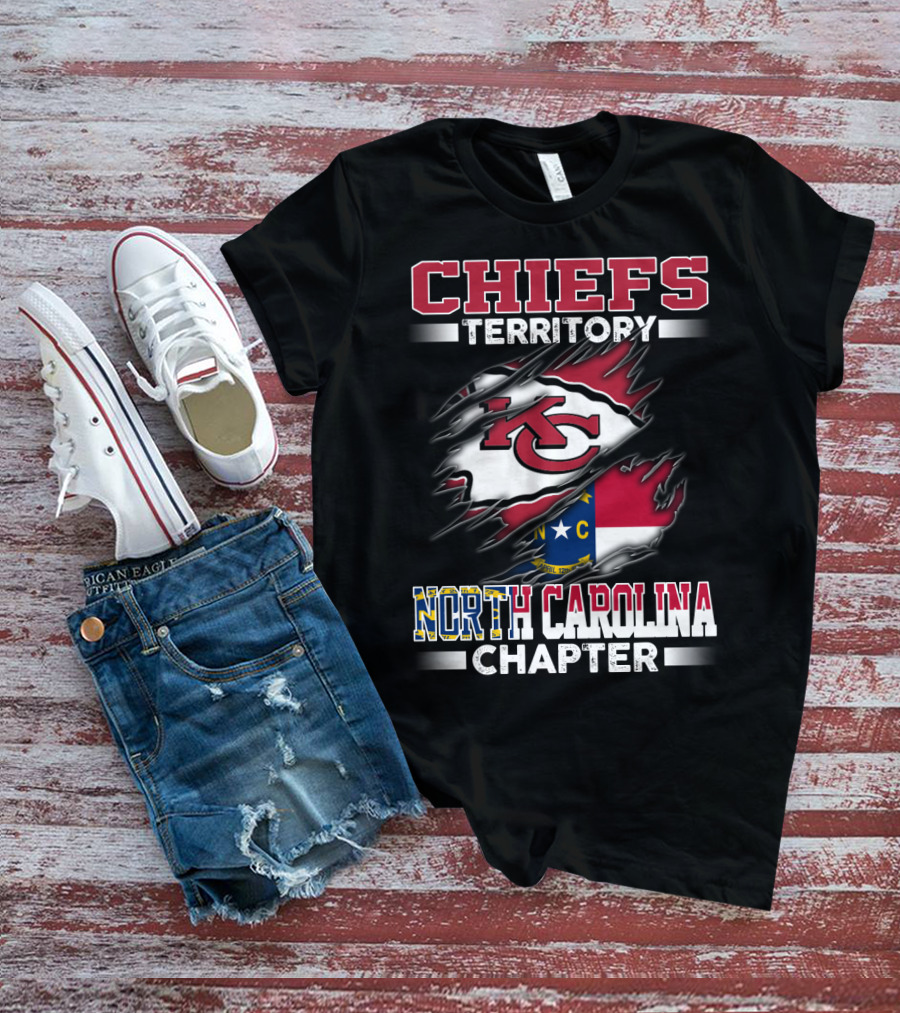 CHIEFS Territory KC North Carolina Chapter T-Shirt