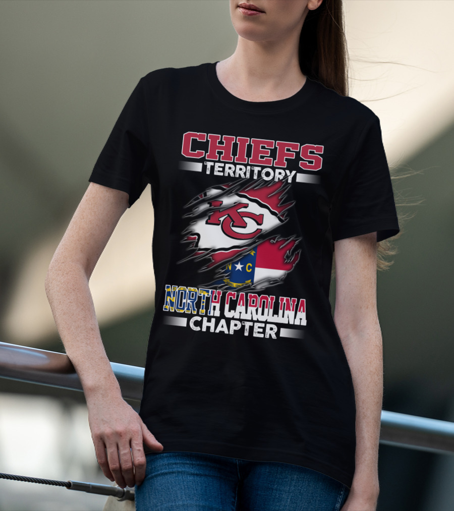 CHIEFS Territory KC North Carolina Chapter T-Shirt