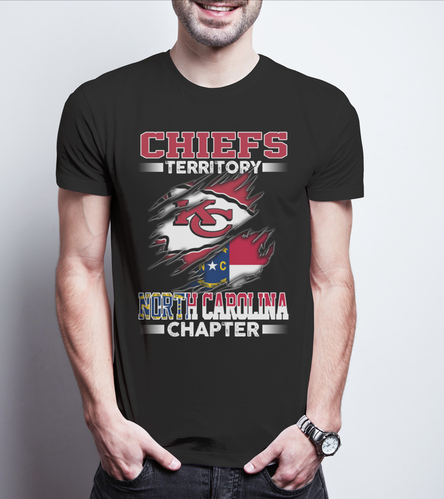 CHIEFS Territory KC North Carolina Chapter T-Shirt