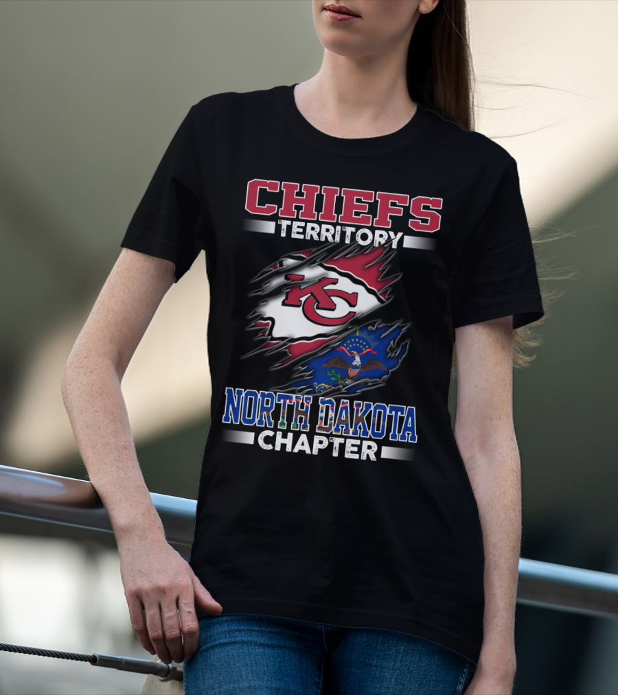 CHIEFS Territory Kansas City North Dakota Chapter T-Shirt
