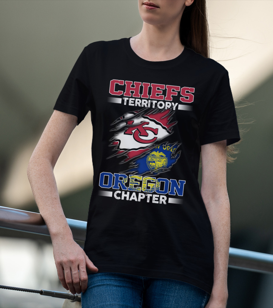 CHIEFS TERRITORY KC OREGON CHAPTER T-Shirt
