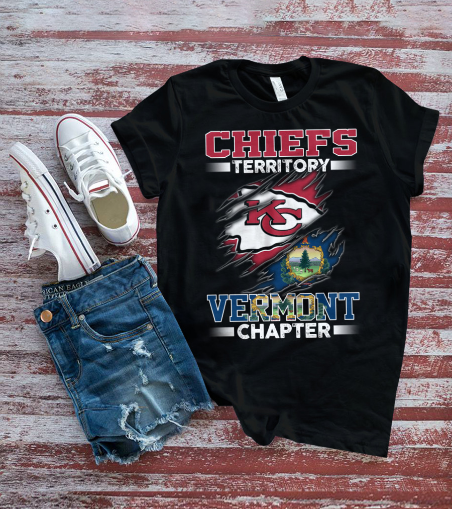 CHIEFS TERRITORY KC VERMONT CHAPTER T-Shirt