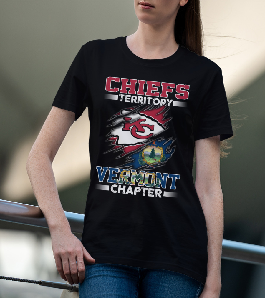 CHIEFS TERRITORY KC VERMONT CHAPTER T-Shirt