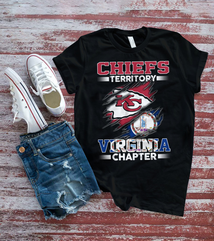CHIEFS TERRITORY KC VIRGINIA CHAPTER T-Shirt