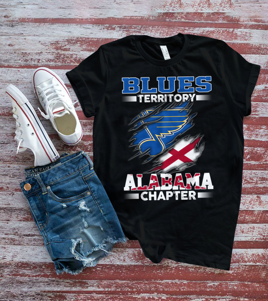 BLUES TERRITORY ALABAMA CHAPTER T-Shirt