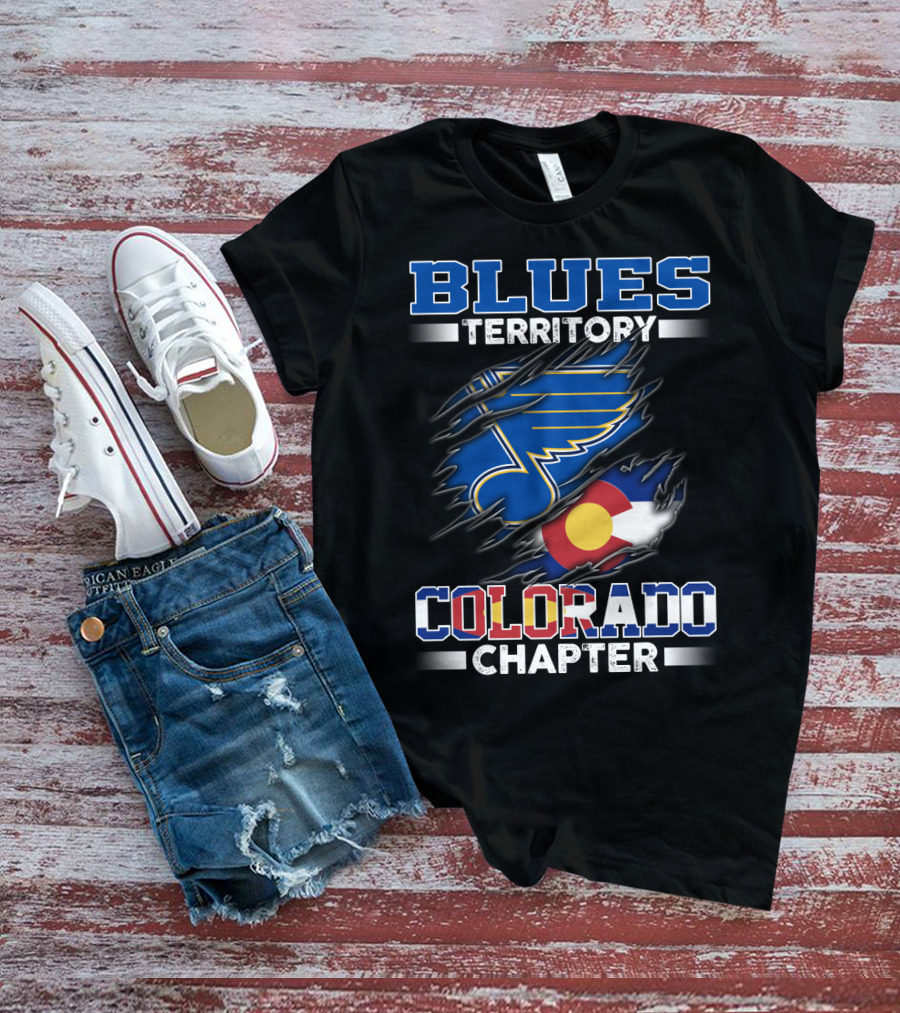 Blues Territory Colorado Chapter T-Shirt