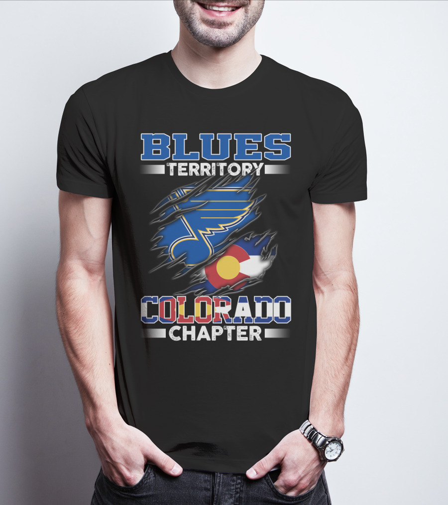 Blues Territory Colorado Chapter T-Shirt